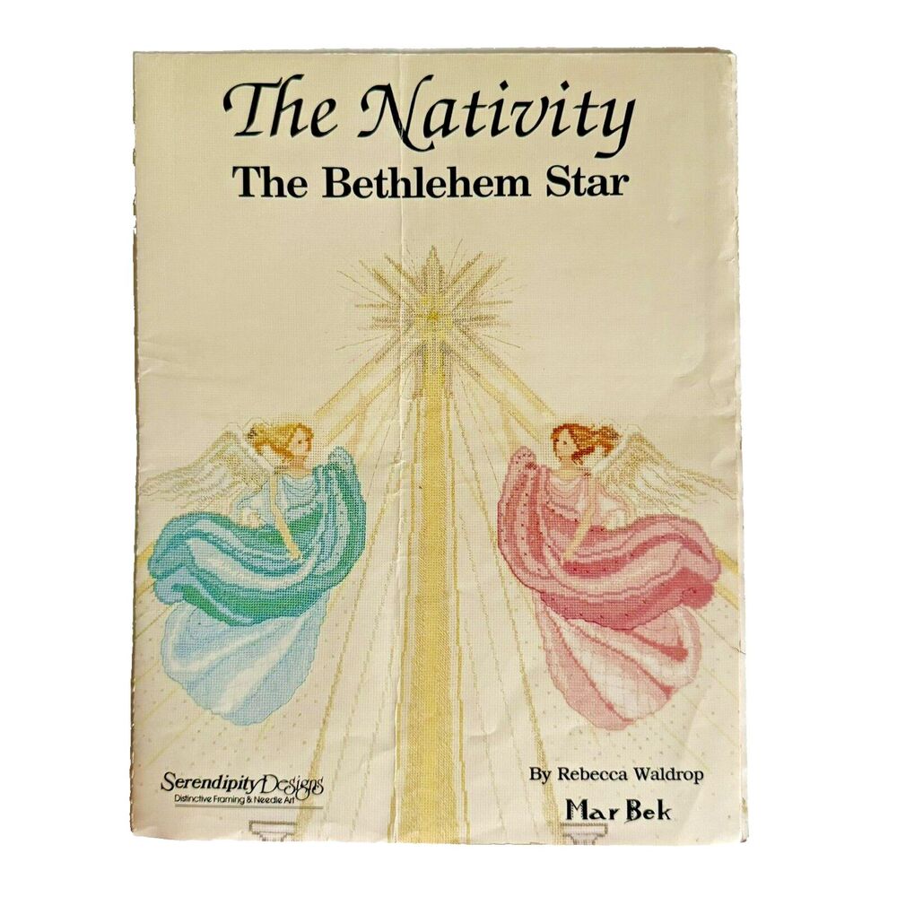 The Nativity THE BETHLEHEM STAR Counted Cross Stitch Chart MarBek Serendipity
